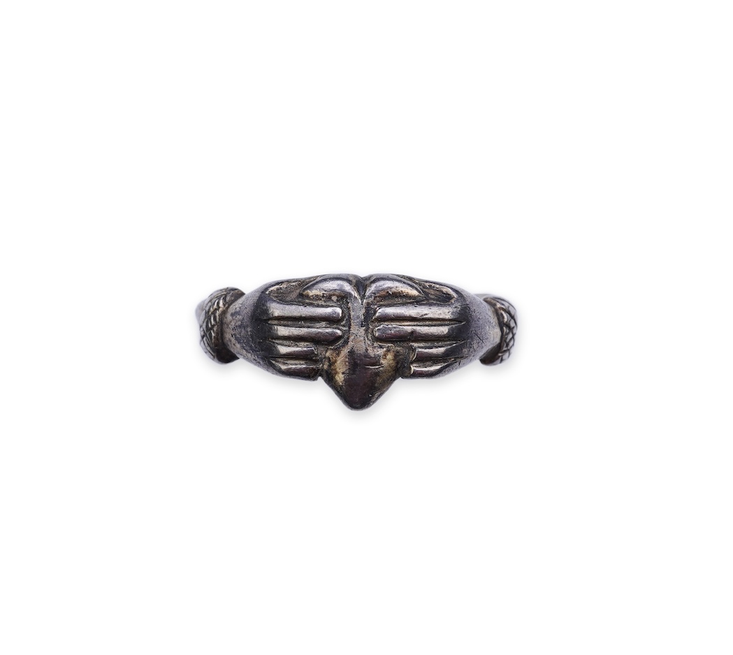 A fede ring, 15th/16th century